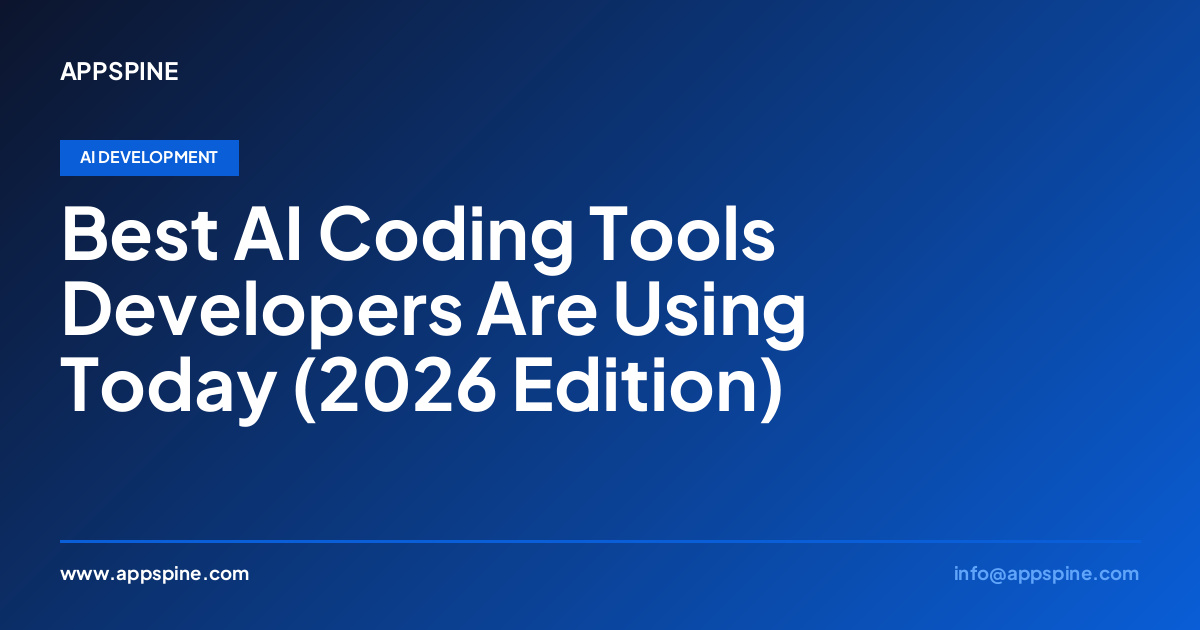 Best AI Coding Tools Developers Are Using Today (2026 Edition)